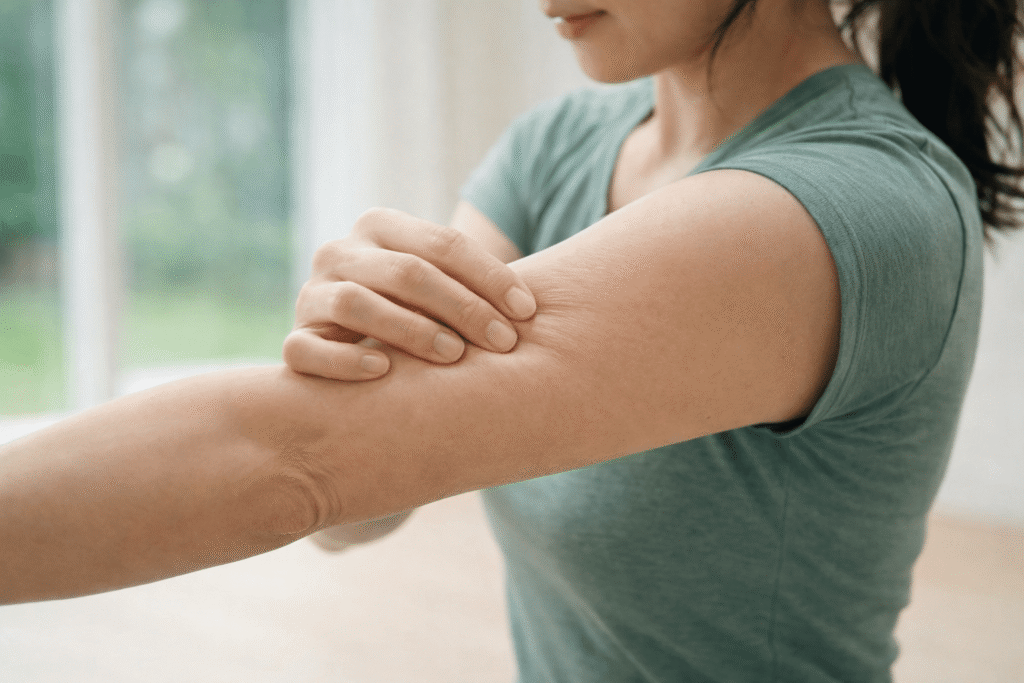 皮膚を動かす セルフケア 方法 筋膜リリース ストレッチ前 準備 理学療法士